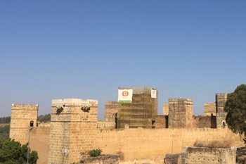 EL AYUNTAMIENTO INICIA LAS OBRAS DE CONSERVACIÓN DE LA TORRE ENTREPATIOS, PIEZA FUNDAMENTAL DEL CASTILLO MEDIEVAL