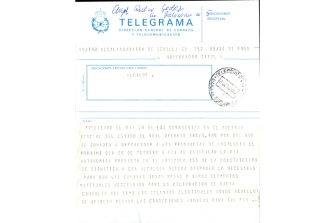 EL ARCHIVO MUNICIPAL RECUERDA EN EL DOCUMENTO DEL MES EL 4D DE 1977