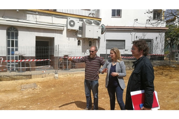 LAS OBRAS DEL CALLEJÓN DEL HUERTO OFRECERÁN AL CENTRO DE ALCALÁ UNA NUEVA PLAZA MÁS ACCESIBLE, VERDE Y AMABLE