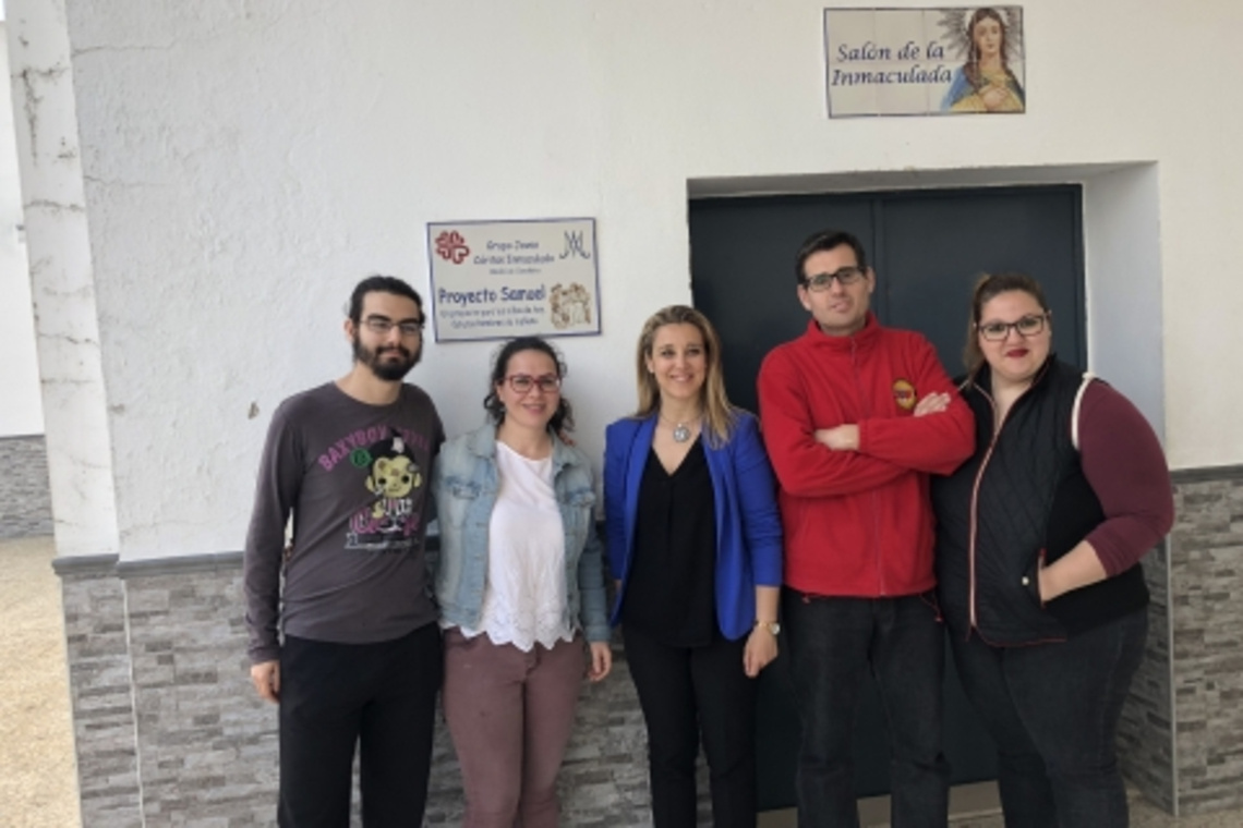 VISITA A LA SEDE DEL PROYECTO SAMUEL PARA ESTRECHAR LA COLABORACIÓN MUNICIPAL CON EL TRABAJO QUE DESARROLLAN