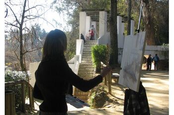 ALCALÁ DE GUADAÍRA CELEBRA EL X CONCURSO DE PINTURA AL AIRE LIBRE