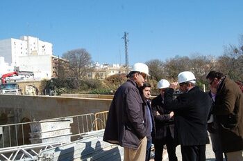 LAS OBRAS DE  RESTAURACIÓN DEL PUENTE CARLOS III ESTARÁN CULMINADAS EN MARZO