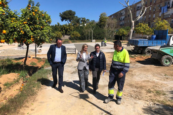 En breve Alcalá tendrá un nueva zona verde con la apertura del Parque de la calle Noria