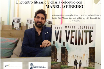 La Biblioteca finaliza el curso escolar organizando un encuentro literario con Loureiro