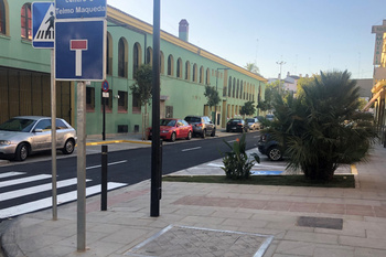 Abierto al tráfico el acceso a la Plaza Callejón de Huerto tras finalizar las obras en el vial