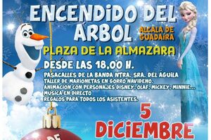 Gran fiesta infantil para la inauguración del alumbrado navideño