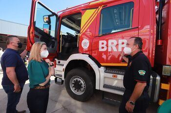 Un nuevo vehículo para los bomberos de Alcalá mejorará la dotación de los profesionales de emergencias y la seguridad de los ciudadanos