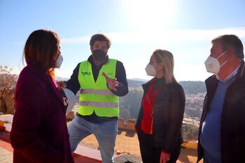 La reurbanización de la explanada del Águila pondrá en valor la entrada al Castillo