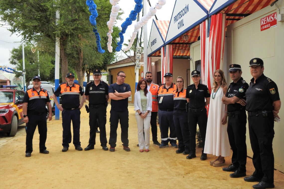 Amplio dispositivo de seguridad para la Feria de Alcalá de Guadaíra