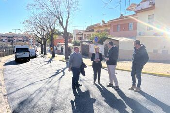 La calle Alcalá Zamora se abrirá al tráfico por primera vez este fin de semana