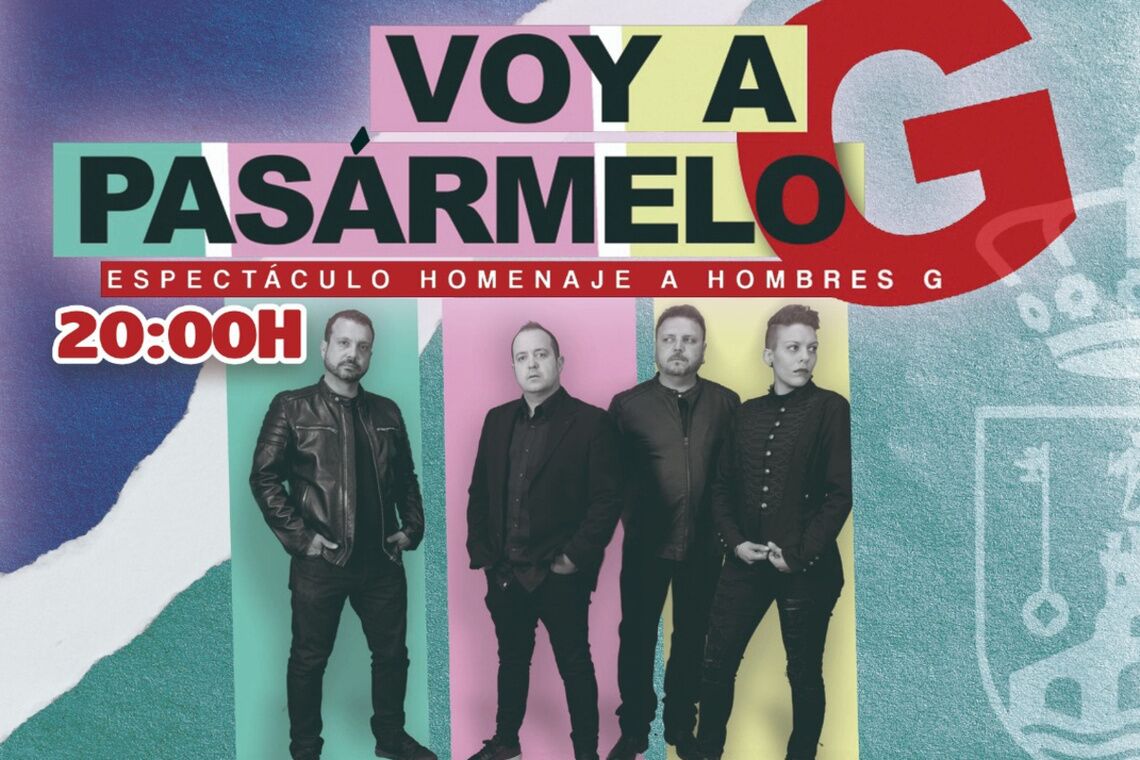 La programación cultural continúa con los espectáculos de Manuel Lombo en el Auditorio y el concierto ‘Tributo a Hombres G’ en la Plazuela