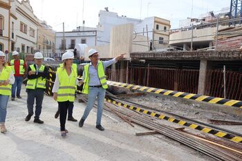 Avanzan a un buen ritmo las obras de la Casa de la Juventud y la reurbanización de todo el entorno