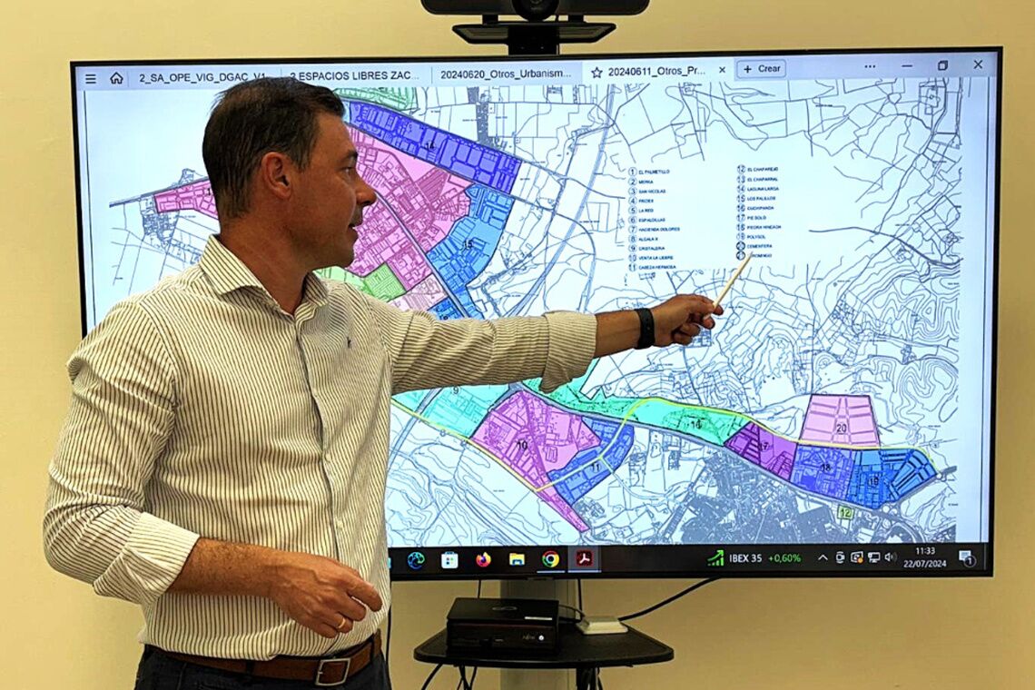 El Gobierno Local eleva al pleno la ordenanza reguladora de las entidades  de conservación urbanística de los Parques Empresariales