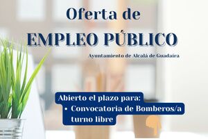 ​Abierto el plazo de convocatoria para el proceso selectivo de cuatro plazas de Bombero/a ​