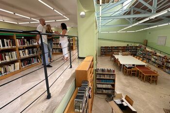 La Biblioteca de la Casa de la Cultura abre  la semana próxima tras las obras para su puesta a punto