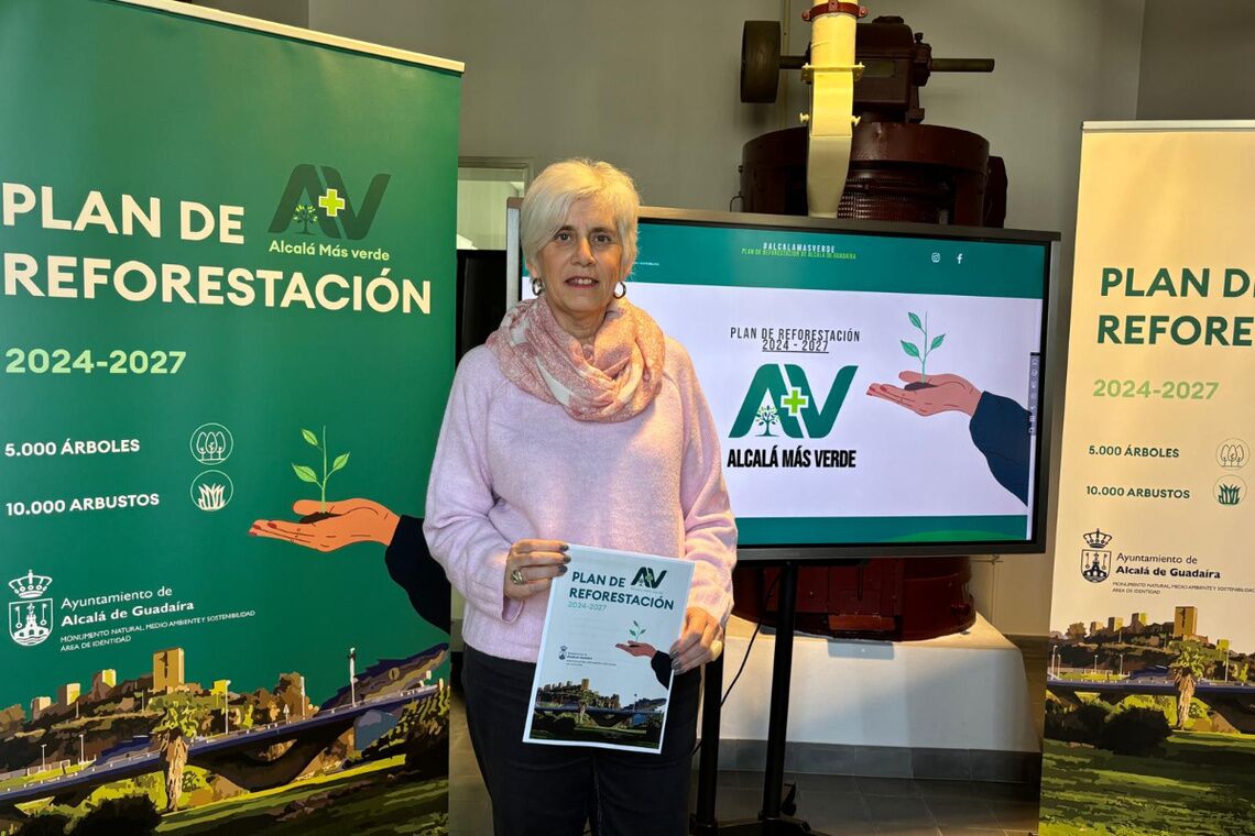 Alcalá presenta su Plan de Reforestación ´Alcalá Más Verde´