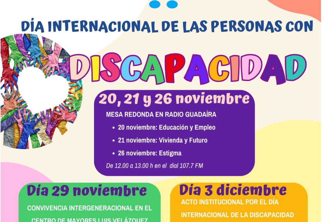 Alcalá conmemora el Día Internacional de las Personas con Discapacidad con un programa de actividades de sensibilización