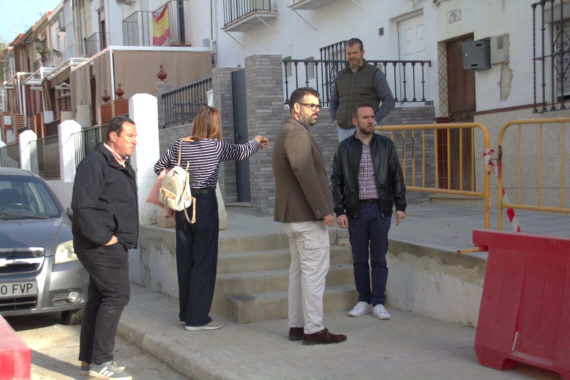 El Ayuntamiento realiza obras para mejorar la accesibilidad en diversos viarios del barrio de Los Toreros