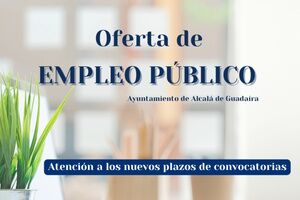 Anuncio de los plazos para la inscripción a la convocatoria de plazas de empleo público en Alcalá relativas a Servicios Sociales