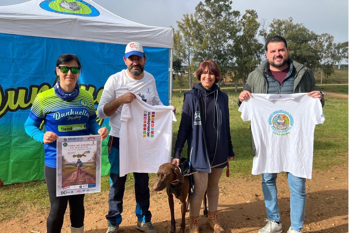 ​Alcalá, epicentro nacional deportivo con la celebración de la Copa de España de Mushing 2025