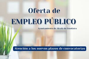 Nuevos plazos de convocatoria de Empleo Público