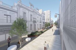 Avanza el proyecto de la segunda fase de remodelación  de la calle Nuestra Señora del Águila