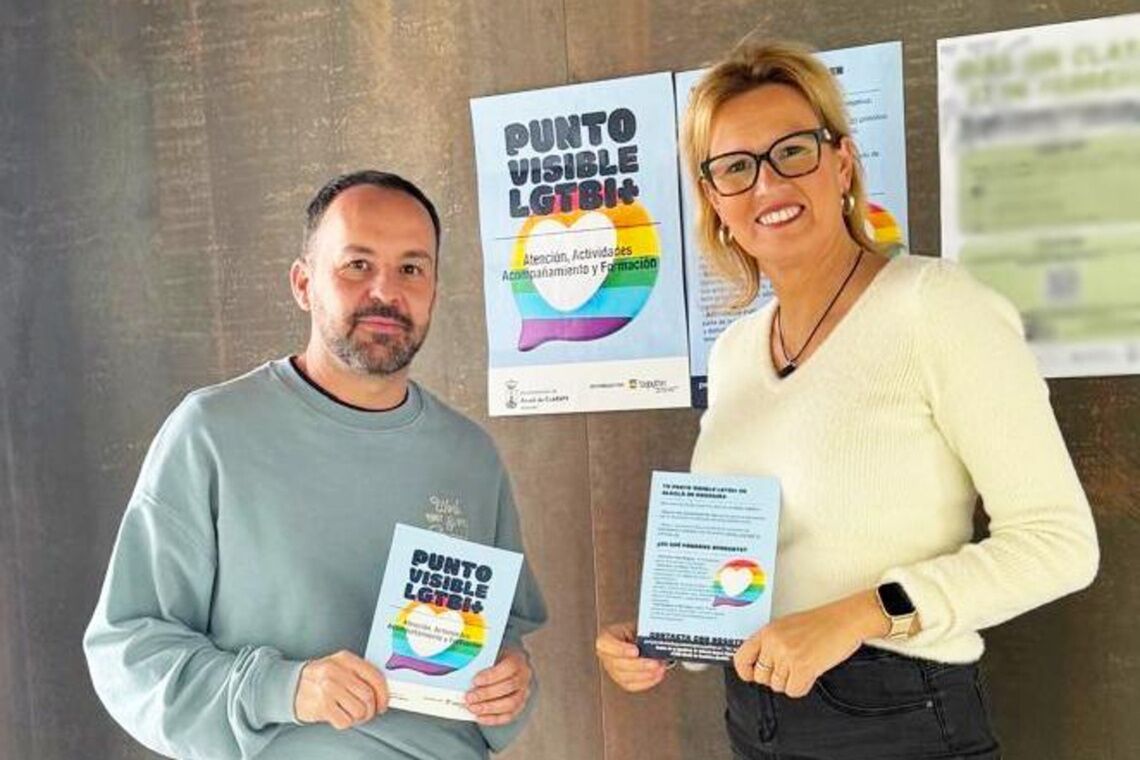 El Ayuntamiento de Alcalá apuesta por el Punto Visible LGTBI+ para fortalecer los valores de igualdad