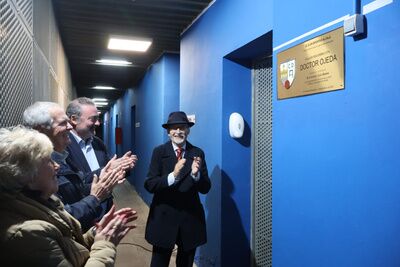 Inaugurada la Sala de Recuperaciones “Doctor Antonio Ojeda” en el Estadio Ciudad de Alcalá