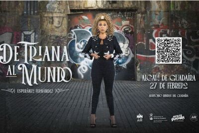 Alcalá de Guadaíra celebra como antesala al festivo del 28F un concierto de Esperanza Fernández