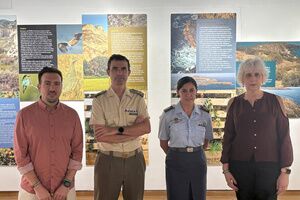 Alcalá de Guadaíra acoge una exposición sobre los espacios naturales protegidos del Ministerio de Defensa