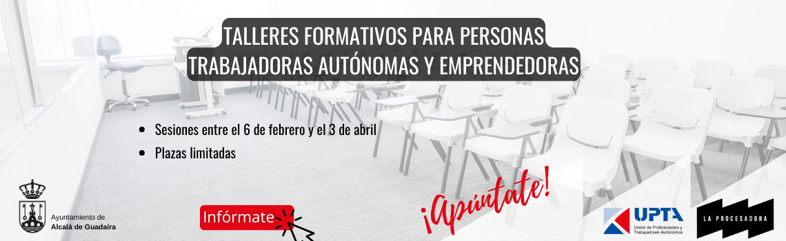 Talleres formativos autónomos